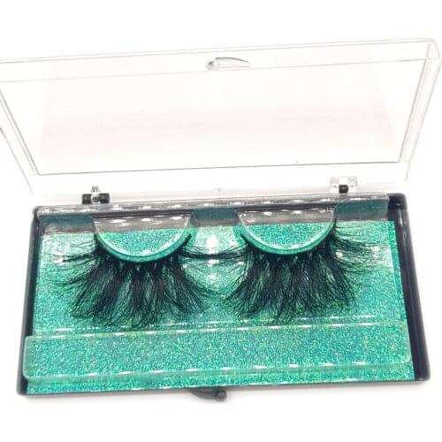 30mm Long Real Mink Eyelashes Hot Sale Long Eyelashes 100% Handmade Soft Make Up Eyelashes Long Lashes Dramantic Eyelashes