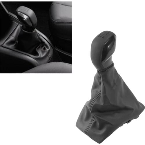 Manual 5 Speed Gear Stick Shift Lever Head Ball with Dust Cover for Citroen C-ELYSEE C3 Peugeot 301 2008
