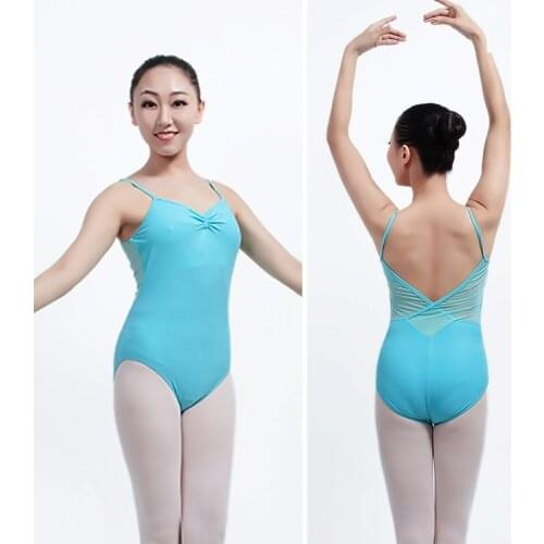 Sling Backless Adult Ballet Leotards Gymnastics Leotard For Dance Ballet Bodysuit Ballet Dancing Clothes Ballet Leotards F Women