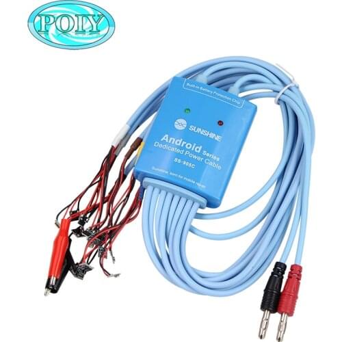 SS-905C SS-905A For Android and IOS Boot Line Phone Power ON/OFF Service DC Power Supply Current Testing Cable