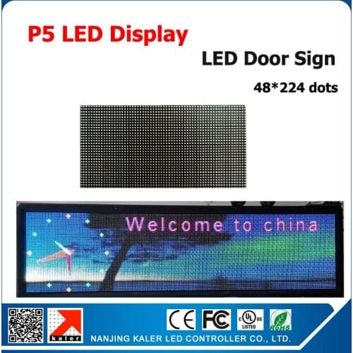 TEEHO Indoor P5 LED Module Full Color 5mm RGB LED Pane 64*32 Pixel RGB Sign LED Video Module 21pcs LED P5 for 53*229cm Display