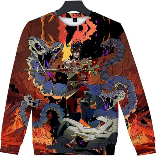 2020 Streetwear Hades Sweatshirts O-Neck Long Sleeves Harajuku Casual 3D Sweatshirt for Women/Men streetwear Pullover