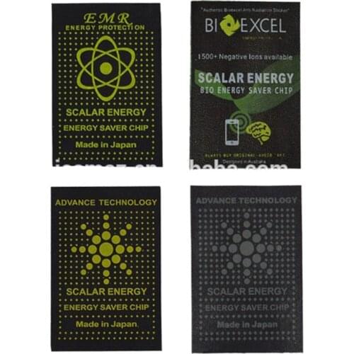 10PCS EMR Scalar Energy Phone Sticker Anti Radiation EMP EMF Shield Paster