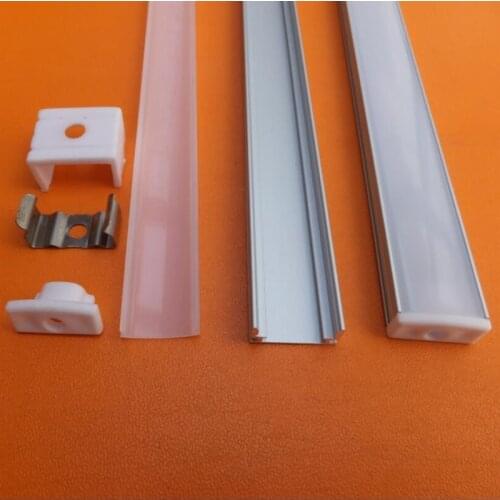 2.5m/pcs high quality led strip aluminum profile housing for LED strips cover 150m/lot Free Shipping cost