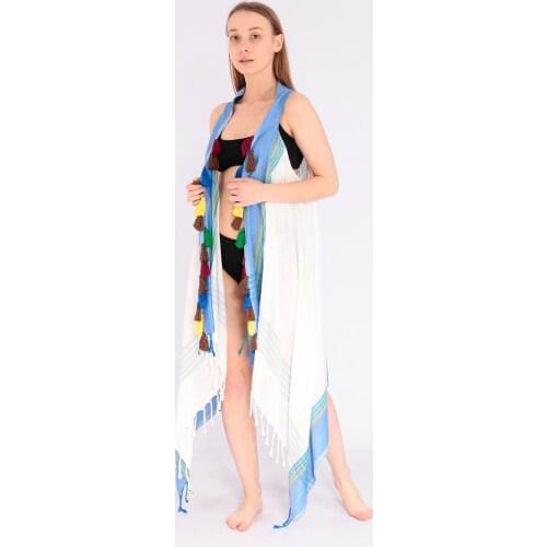 2020 Trendy Sexy Beach Dress Swimwear Women Beach Cover Up Cardigan Swimwear Bikini Cover ups Robe Plage Zaful Dress for Beach