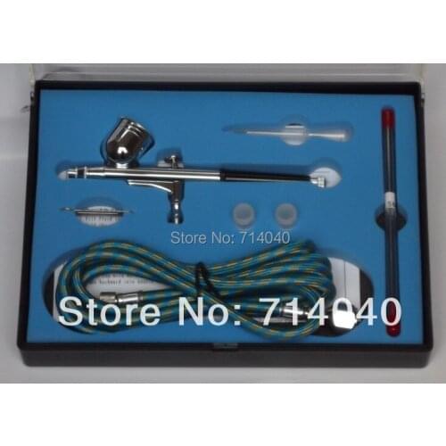 Factory price 0.2+0.3+0.5mm 3 in 1 Airbrush Set, Air Brush Spray Gun, kit for Art Painting