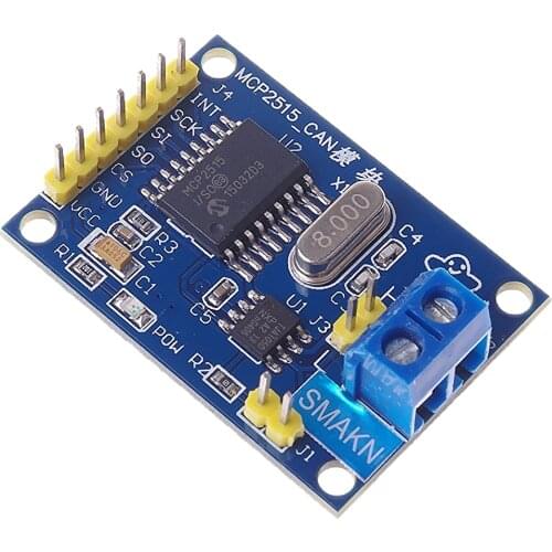 5 Pieces MCP2515 Module CAN Bus Module TJA1050 Receiver SPI For