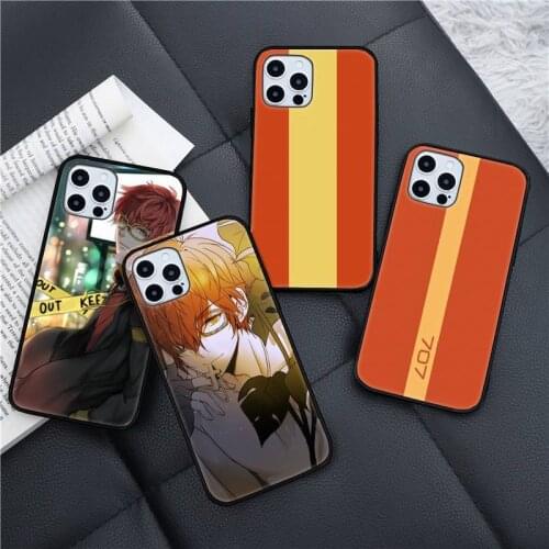 707 Mystic Messenger Anime Phone Case for iPhone 11 12 pro XS MAX 8 7 6 6S Plus X 5S SE 2020 XR mini