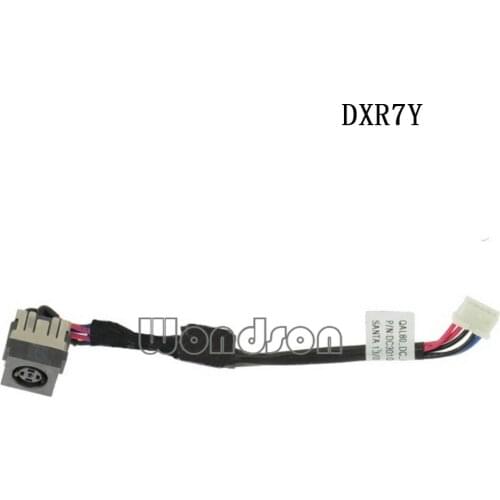 DC Cable For Dell Latitude E6430 / E6430-ATG DC-IN Power Input Jack with Cable - DXR7Y 0DXR7Y w/ 1 Year Warranty