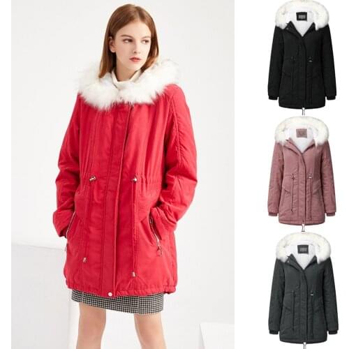 MLJY Women's Parkas With A Hood
