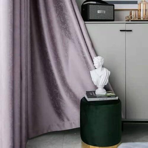 Fashionable Luxury High Shading High Precision Curtains Nordic Style Living Room Bedroom Curtains