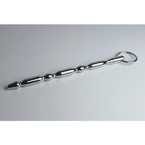 Male masturbation stainless steel urethral dilator toys penis plug male chastity device sex toy for men