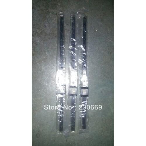 Stainless steel LM rolling guide ST5C L=200mm linear rail way + ST5C linear carriage for CNC X Y Z Axis iko LWL5B