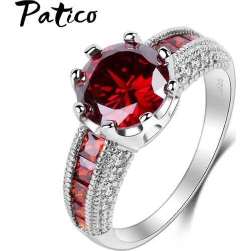 Real Pure 925 Sterling Silver Wedding Band Rings for Women Bling Bling AAA Cubic Zircon Stone Jewelry Top Quality Sales