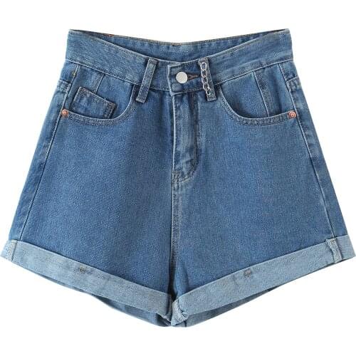 JC·KILIG New High-Waisted Denim Shorts for The Summer of 2021 to Showcase The Casual Look of Thin Women L9592