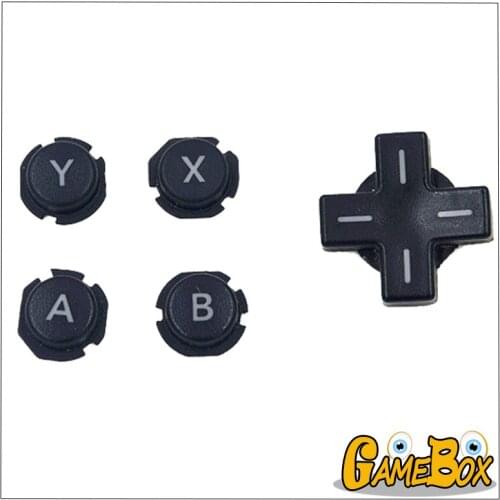 1set/5pcs Original ABXY D-Pads Direction Button for Nintend 3DS LL/XL Direction Cross Buttons ABXY Key for 3DSLL 3DSXL Console