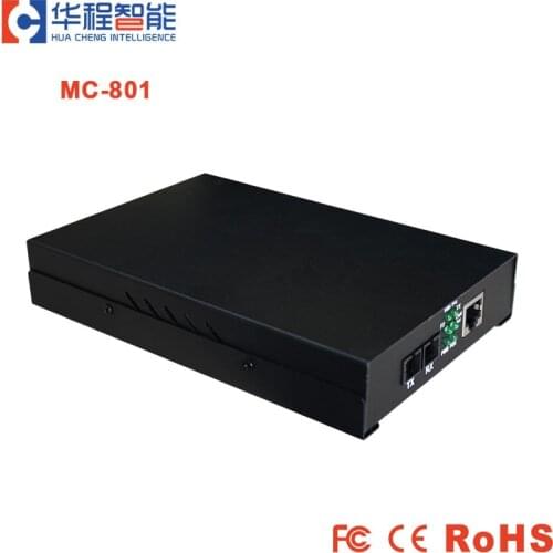 Original led display video wall multi mode AMS-MC801 fiber optic transceiver for led rental diaplsy