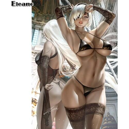 Print canvas games Mechanical Age Neil 2B sexy girl art poster 40x60 50x70 60x90 custom living room bedroom hanging picture