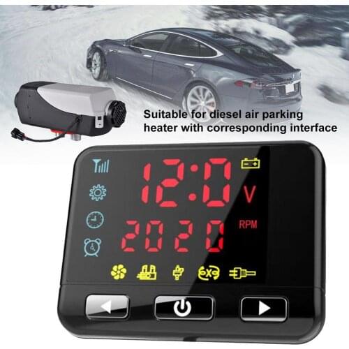 12V/24V LCD Monitor Switch Remote Control Accessories For Car Track Diesels Air Heater Parking Heater