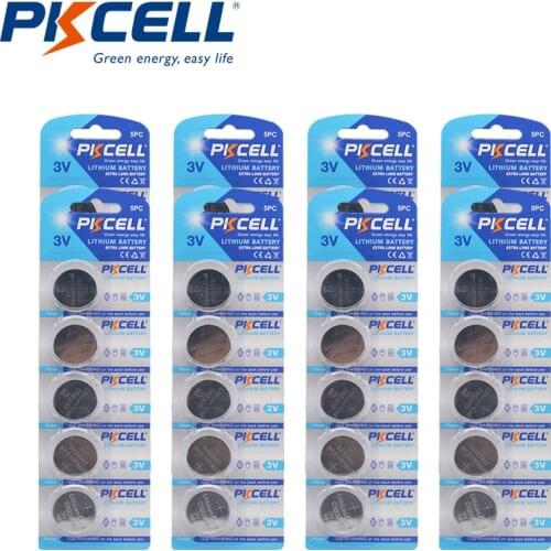 40 x CR2320 DL2320 2320 3V Lithium Button Coin Battery DL2320 130mah Cell Batteries For car key High-Performance button cell