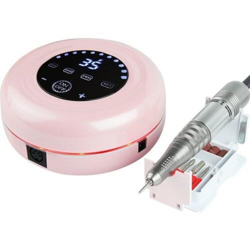 Electric Nail Drill Machine 65W 35000 RPM LED Display Nail Tools Manicure Machine Nail File electric for pedicure