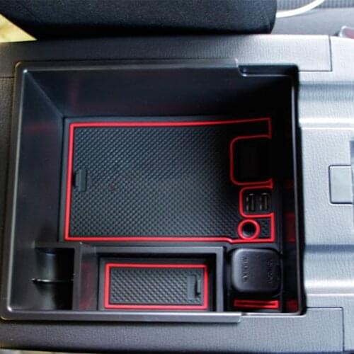 For Mazda CX-5 CX5 2017-2020 Armrest Storage Box Center Console Container Bin Tray Holder Stowing Tidying Accessories