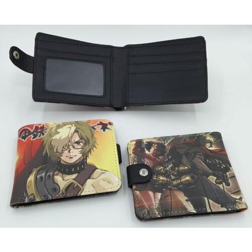 Japanese Anime Koutetsujou No Kabaneri Ikoma Synthetic Leather Short Exquisite Wallet/Purse