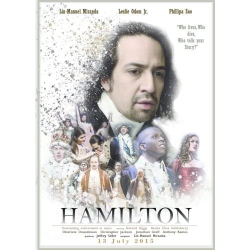 Hamilton Movie ART SILK POSTER Decorative Wall painting 24x36inch