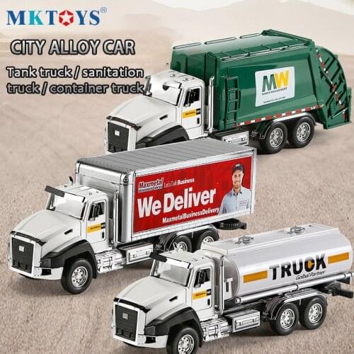 1:50 Scale Engineering Model Concrete Mixer Truck Diecasts Toy Vehicles Digger Excavator Toy Car for Children Gift