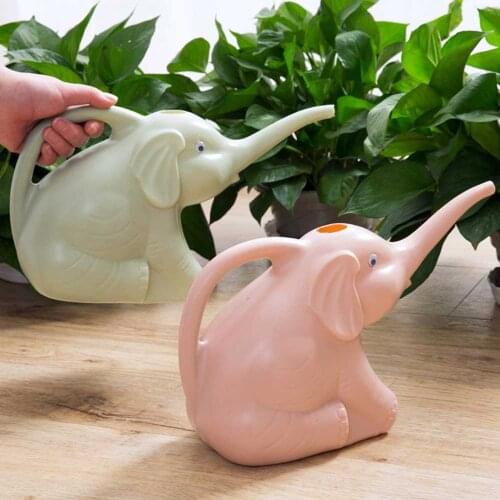 Watering Can Pot Elephant Shape Succulents Potted Gardening Water Bottle for Home Garden Flowers Plants Watering Tool