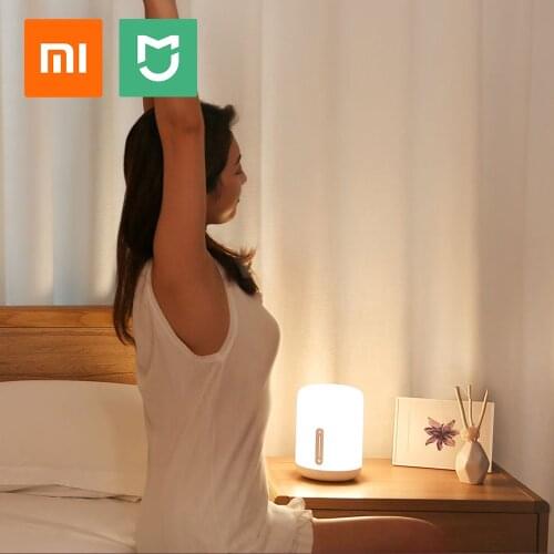 Xiaomi Bedside Light Smart LED RGB Mini Table Lamp Mi home App Wireless Remote Bedroom Desk Night Light for Apple HomeKit Siri