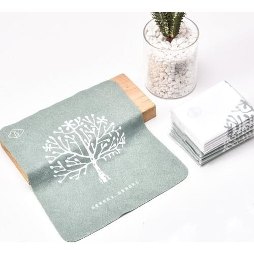 1Pcs Cute Cat Glasses Cloth For Glasses Camera Computer Lens Wipes Fleece Glasses Cleaner 150*150mm Microfiber Cleaning Cloth