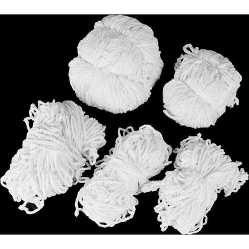 1PC 5 Size Soccer Goal Net Football Goal Net Football Soccer Goal Post Net For Sports Training Match Replace Adult Kid