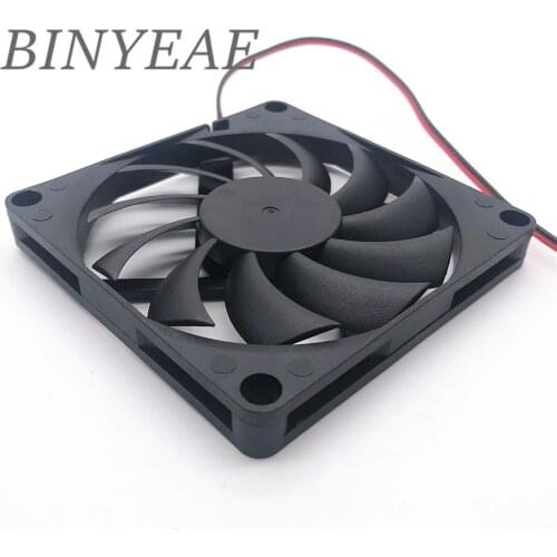 8010 80MM 80x80x10MM Cooling fan DC 5V 12V 24V Ultra-thin USB cooling fan Comptuter CPU Cooling fan with 2pin