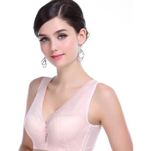 Mozhini Large yards full large cup D E thin models big chest women bra big size push up bra Women Underwear top chest sexy bra