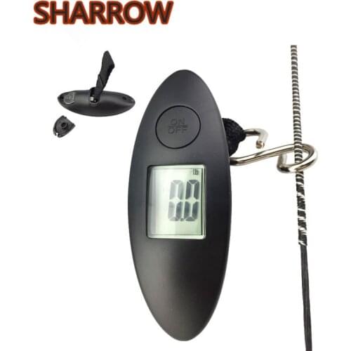 1PC 88lbs Portable Digital Bow Scale Archery Electronic Balance Measurement Hunting Hanging Scale Tool Bow Accessory No Battery