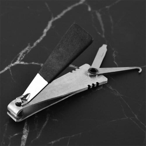 3 In1 Fishing Quick Knot Tool Fast Tie Nail Knotter Line Cutter Clipper Nipper With Zinger Retractor Fly Tying Tool Tackle Gear