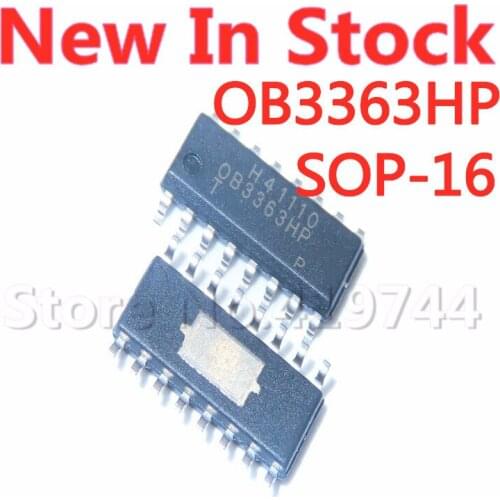 5PCS/LOT OB3363HP OB3363 SOP-16 LCD power management chip In Stock NEW original IC