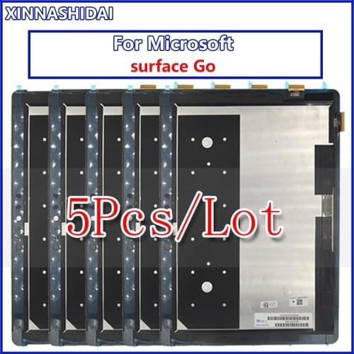 5pcsFor Microsoft Surface Go LCD Display Touch Screen Digitizer Assembly Panel LCD For Microsoft Surface Go 1824 LQ100P1JX51