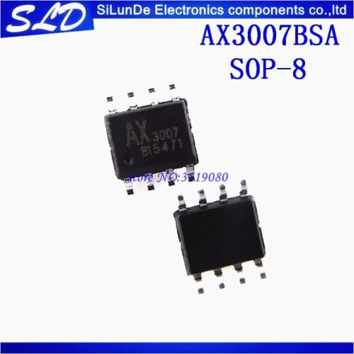 Free Shipping 20pcs/lot AX3007 AX3007B AX3007BSA SOP-8 new and original in stock