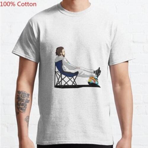 Formula 1 Fernando Alonso deckchair Cutout Hot Sale Clown T Shirt Men/women Printed Terror Fashion T-shirts