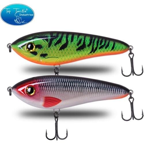 Artificial sinking fishing lure jerk bait CF LURE 130mm 70g Bait Rattle Jerk Bait Pike Bass