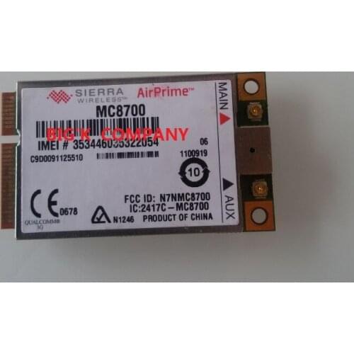 JINYUSHI For 100% NEW&Original MC8700 PCI-E 3G HSUPA HSDPA UMTS WCDMA Full Band module stock free shipping