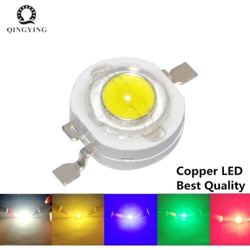 Best Quality Copper LED Epistar Chip 1W 3W High Power LED Diodes Red Green Blue Yellow Cold White Nature White Warm White Chip