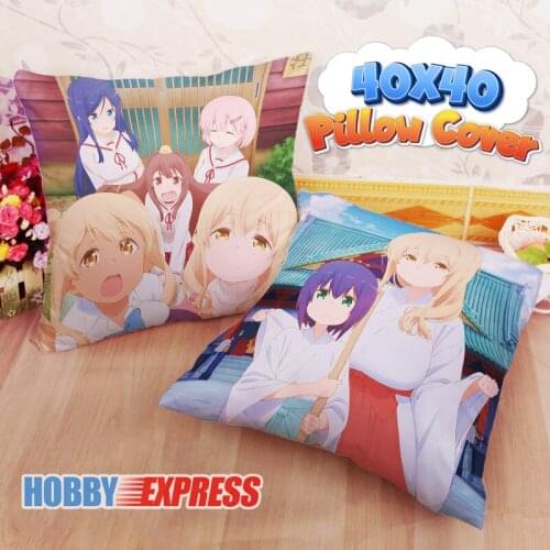 Hobby Express Miss caretaker of Sunohara-sou 40x40cm Square Anime Dakimakura Throw Pillow Cover FBZ672