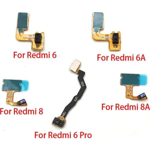 New Light Proximity Sensor Flex Cable For Xiaomi Mi A2 lite Redmi 6A 8 8A 6 Pro Note 8