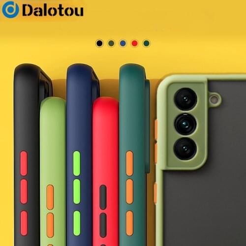 Shockproof Armor Matte Case For Samsung Galaxy A12 A32 A52 A72 A42 A51 A71 A21S S21 Ultra S20 FE S10 S9 S8 Note 20 10 Plus Cover