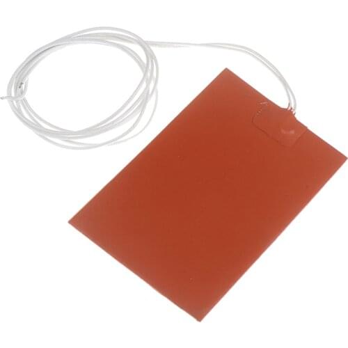 300W 220V Engine Oil Tank Silicone Heater Pad Universal Fuel Tank Water Tank Rubber Heating Mat Warming Accessories 10 X 15cm