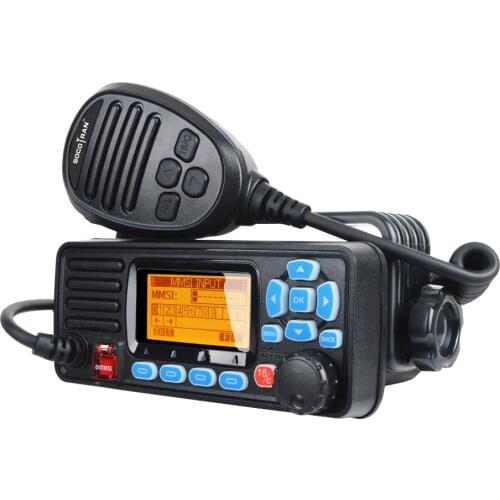 SOCOTRAN RS-509M VHF Marine Transceiver IPX7 Wateroof 25W GPS Mobile Radio DSC Call Auto-answer