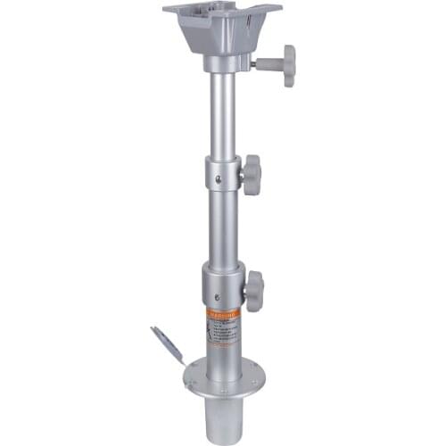 Telescopic Adjustable 3 Step Table Top Pedestal 290-690mm For Marine Boat RV Caravan 189603